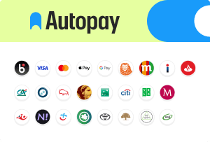Payment methods banner